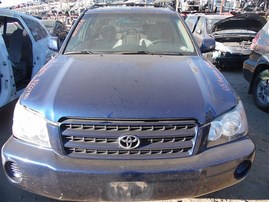 2003 Toyota Highlander Navy Blue 3.0L AT 2WD #Z22750